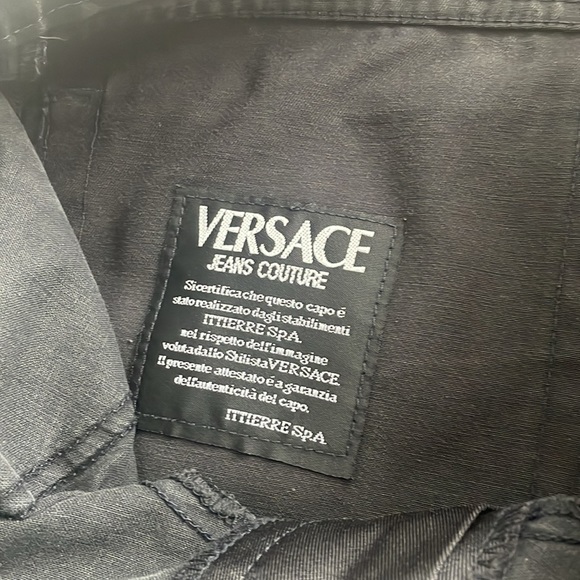 Authentic Versace Cut Out Jeans Couture - Picture 5 of 5